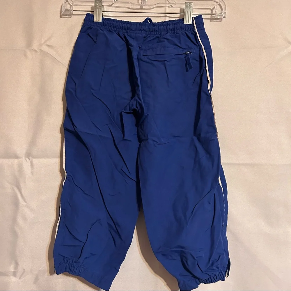 Two pairs‎ of lands end pants size 4 , one blue one black